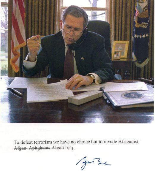 Bush's Afghanistan Plan